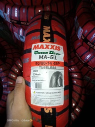 MAXXIS TUBELESS TIRE 90X80X14