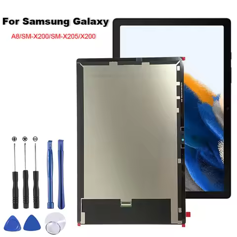 Ori For Samsung Galaxy Tab A8 10.5 2021 SM-X200 X205 X205C LCD Display Touch Screen Digitizer Glass 