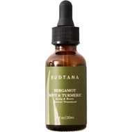 SUDTANA 頭皮精華 30ml SUDTANA BERGAMOT, MINT & TURMERIC SCALP & ROOTS REVIVAL TREATMENT 頭皮精華 30ml