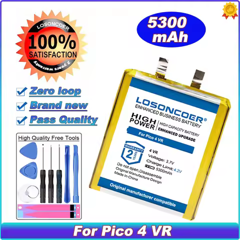 5300mAh For Pico 4 VR Pico4 Cells Battery