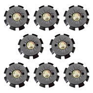 Seashorehouse [Leap Star 10 Easy Install TPU Soft Spikes Set for Cricket and Shoes Black Size