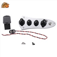 Universal 5 Jazz -08  Loaded Control Plate for 4/5 String  Guitar Spare Parts Accessories