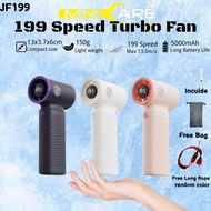 MINECARE 199 Speed Turbo Fan Portable High Speed Mini Handle Fan JF199 Mini Fan