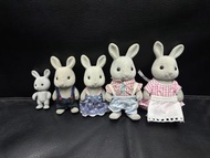 全圖價 森林家族 灰兔 二手 有瑕疵 變黃