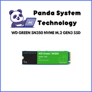 WD SSD GREEN SN350 NVME M.2 PCIE GEN3 500GB/1TB/2TB