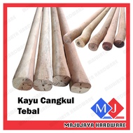 4ft Cangkul Wood Handle 4 Feet Batang Hulu Kayu Solid Cangkul Mata Tiga Canterbury Fork Wood Batang 