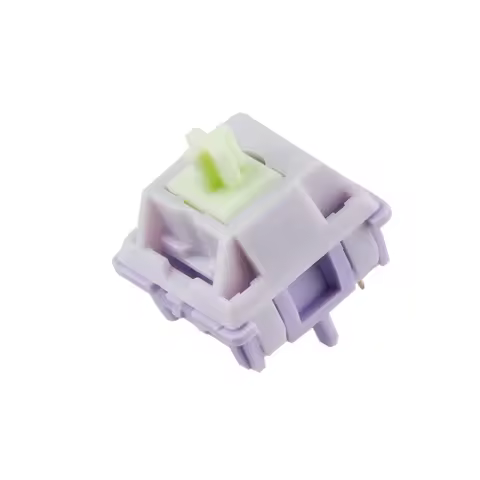 100 Pieces EPOMAKER Wisteria Linear Factory Lubed 5pin Switches Set for Hot Swappable Mechanical Key