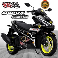 Decal Aerox 155 Connected 2021 2022 Full Body Stiker Aerox 155 Connected 2021 2022 Keren Striping Ae