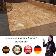 [ OSB Board 12mm  OSB  CUTTING  ] 🌲OSB Board 9mm 12mm 18mm Semua Size Available 🌲 Table Top | OSB Wood | Board |