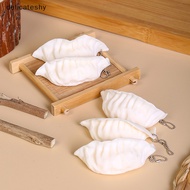 delicateshy Simulation Dumplings Keychain Bag Pendant Cute Mini Squishy Toy Dumplings Simulation Food Decoration Ch Stress Relief Gift New