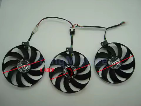 New Cooler Fan Cooling For ASUS RTX2080 RTX2080TI ROG Strix RX 5600 5600XT 5600RX 5700RX 5700XT T129
