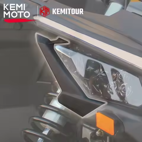 KEMIMOTO X3 UTV Front Headlight Cover Trim for Can am Maverick X3 Max Turbo R XDS 2017-2024 70501062