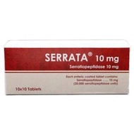 SERRATA 10MG 10X10 TABLETS