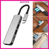 Auro USB-C Hub Adapter to  4K30HZ Dual-USB TypeC Splitter PD60W