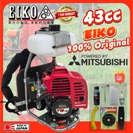 MITSUBISHI TB43 Original Engine EIKO Backpack Brush Cutter Grass Cutter Mesin Rumput Made In JAPAN