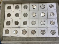 1973年香港伍亳硬幣（A1466 0887 2415 A1462 2406 031 1222 A1044 A1045 1209 A1470 0788 1210 A1702 0781 2785 078