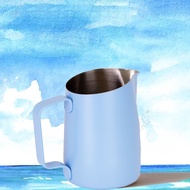 WPM 450ml (Light Blue) "Round Spout" Milk Pitcher - HC7122PBL