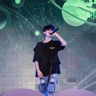 T TF Family Same Style Left-Row Clothes Summer Street Wear Letter T-Shirt T-Shirt Women Short-Sleeve