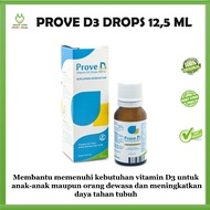 Prove D3 DROPS Vitamin D3 DROPS 12.5 ml Children's Vitamins Vitamin D Supplements - Children's Iron 