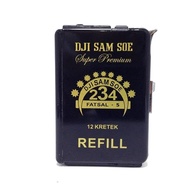 Kotak Rokok Plus Korek Api Dji Sam Soe/Kotak Rokok Unik Dji Sam Soe Kuning