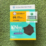 * FREE GIFT * Icon Protective KN95 5Ply Face Mask 10s (Black) 0783