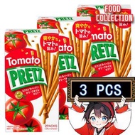 固力果 - 日本製-PRETZ蕃茄味百力滋 餅乾條 x 3盒（平行進口）(新舊包裝隨機發貨)