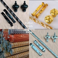 Full set curtain rod Curtain rod Curtain rod Curtain rod