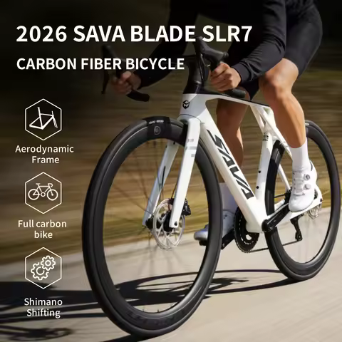 SAVA 2026 Blade R7 B60 700C Carbon Road Bike, SHIMANO 105 Di2 R7170 Electronic Speed Racing Bicycle 