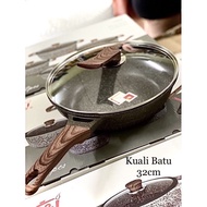[READYSTOCK] ORIGINAL K&I GERMANY Marble Deep Frying Pan Wok Nonstick / Kuali / Periuk Granite Batu 