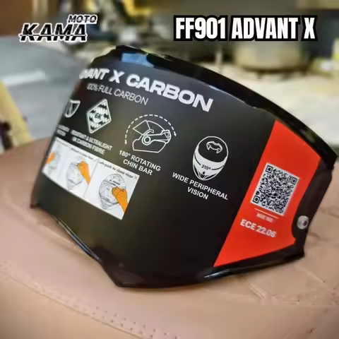 Hots Helmet Visor for LS2 FF901 ADVANT X CARBON Face Opening Helmet Replacement Accessories Visera C