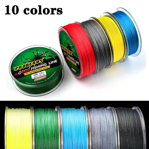 POETRYYI 100M Super Strong Braided Wire Fishing Line 6-80LB 0.4-8.0 PE Material Multifilament Carp F