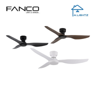 Fanco Co-Fan Hugger Low Ceiling Fan 48" with optional light kit