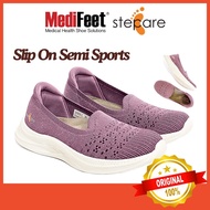 *STEPCARE SC2070 Health shoes(Kasut kesihatan) MEDIFEET* 健康鞋 Women Slip On Semi Sport medical Arch S