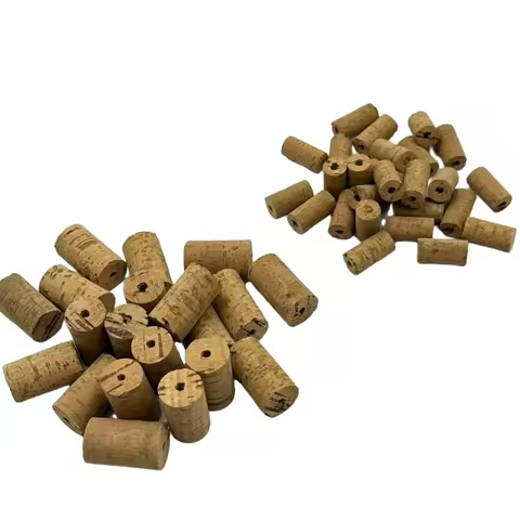 20pcs Flute Piccolo Wood Plug Repair Flute Head Cork Plug Woodwind Instrument
