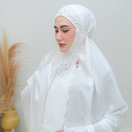 Nelula - Mukena Siti Khadijah Dewasa Jumbo Premium Katun Rayon Renda Bordir Original Terbaru