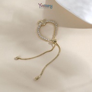 Luxury Light Fashion Sweet Bracelet Temperament Attractive Luxury Heart-Yy
