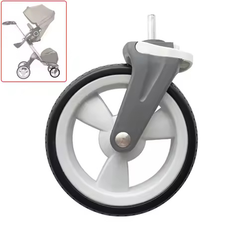 Baby Buggy Tire For Stokke Xplory V2/V3/V4/V5/V6/X Pushchair Front Wheel Tyre Tubeless PU Stroller W