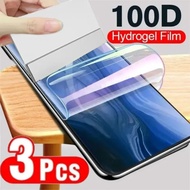 OnePlus13 OnePlus10 3Pcs 100D Full Cover HD Clear Soft Hydrogel Film For OnePlus 10 Pro 13T 13R 13 1