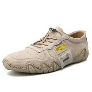 Leather Shoes Men Casual Shoes For Men loafers Fashion Men Flats comfortable walking men shoes leath