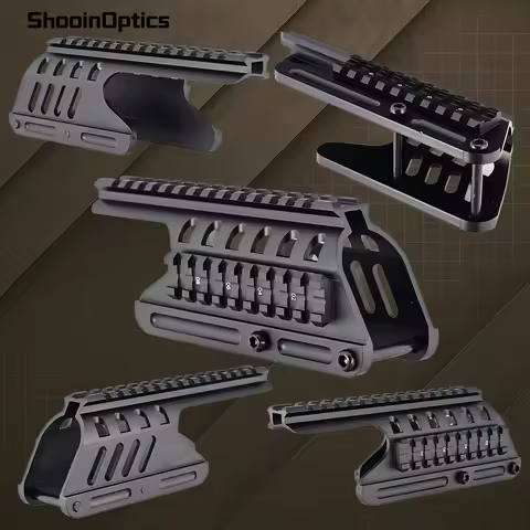 Aluminum Scope Mount For Remington 870 Shotgun Saddle Rail 20mm Picatinny Adapter For Hunting Optica