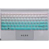 ✣HP HP star 14 inch youth version 14s keyboard membrane laptop protective film screen film sticker cover cover♢