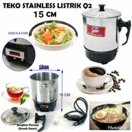 Q2 Electric Mug 15 Cm Electric MUG Electric MUG Electric Heating Cup - PICNIC KETTLE MUG TRAVELING/