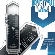 Stainless Steel Multi-Function Wrench Outdoor Portable EDC Tools Mini Repair Tools