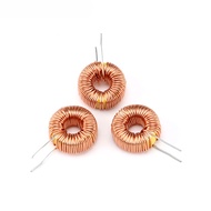 5pcs/1PC Naked 100UH 6A Magnetic Induction Coil Toroidal inductor Winding Inductance For LM2596 High