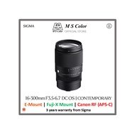 [READY STOCK + FREE GIFT] Sigma 16-300mm f/3.5-6.7 DC OS Contemporary Lens