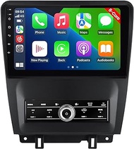 Android 12 Car Stereo for Ford Mustang Touch Screen Radio Upgrade 2010 2011 2012 2013 2014,10 inch IPS 8 Core 2G+32G, Built-in Wireless Carplay/Android Auto/DSP/4G/WiFi/Bluetooth/AM/FM Head Unit