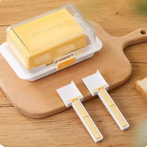 Airtight Butter Dish Airtight Butter Dish Reusable Dishwasher Safe Butter Holder with Cutting Tool f