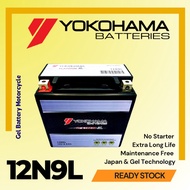 12N9L-BS 12N9L BATTERY YOKOHAMA MODENAS JAGUH 175 CL160 SCRAMBLER CM200 750CC RANGER KEEWAY RKV