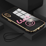 Casing HP For Samsung Galaxy A02 M02 A02s M02s F02s Case Casing Emoticon Lucky Pattern Casing Cellph