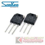 (คู่)[TR] 2SA1695+2SC4468  SANKEN 10A 140V 100W TO-3P